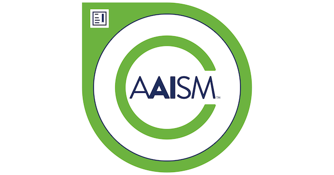 AAISM-Zertifizierungsabzeichen, ausgestellt von ISACA