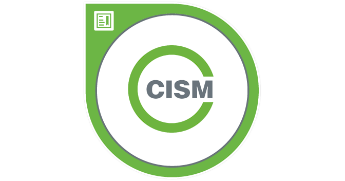 CISM-Zertifizierungsabzeichen, ausgestellt von ISACA